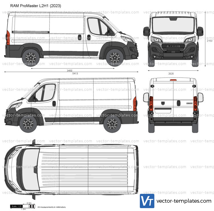 RAM ProMaster L2H1