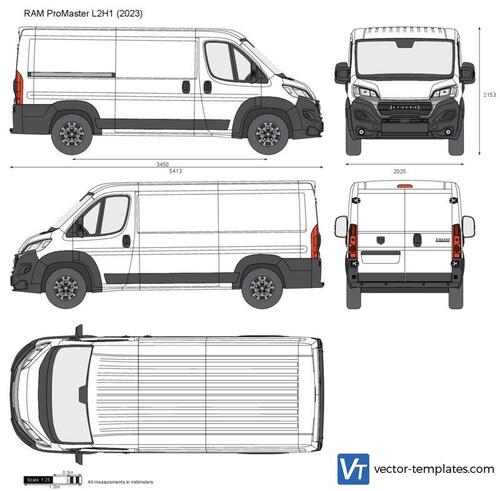 RAM ProMaster L2H1