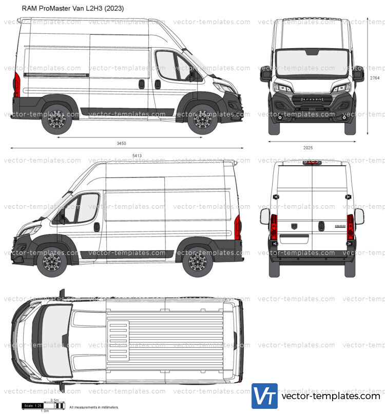 RAM ProMaster Van L2H3