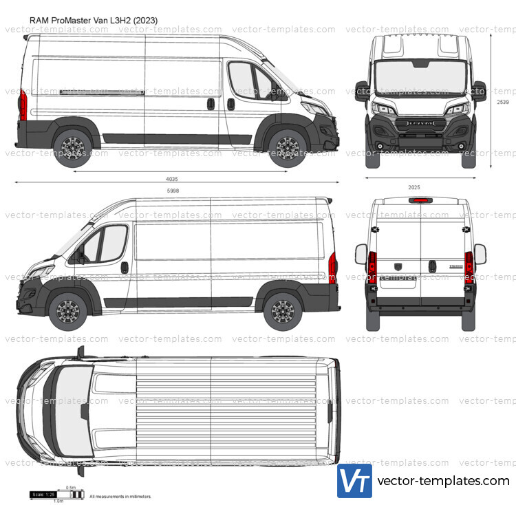 RAM ProMaster Van L3H2