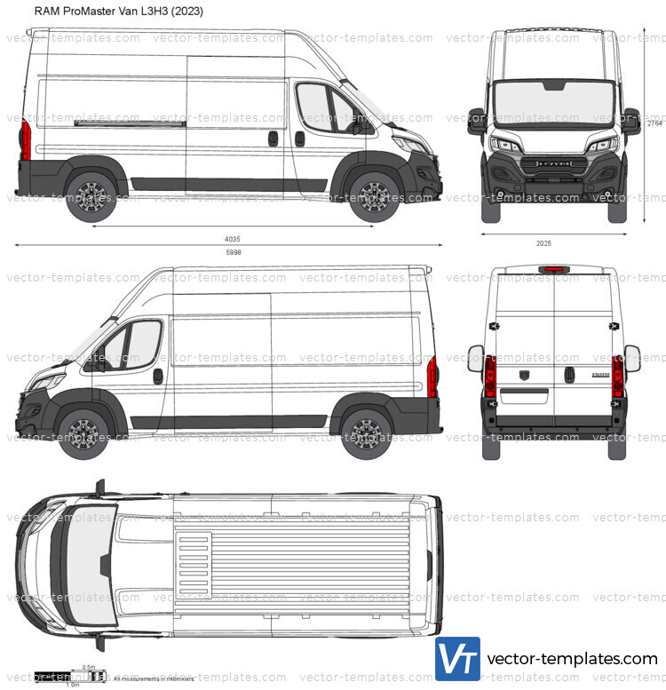 RAM ProMaster Van L3H3