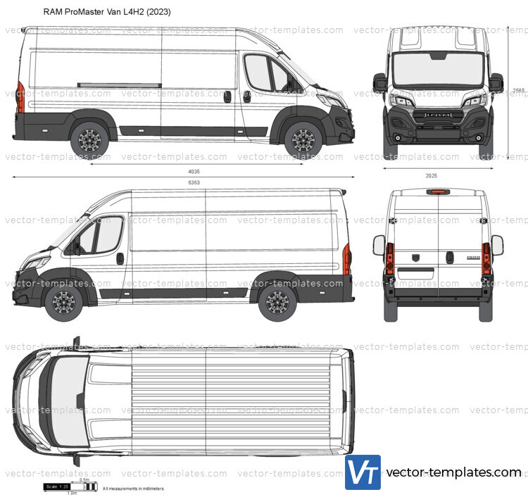 RAM ProMaster Van L4H2