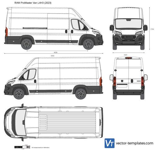 RAM ProMaster Van L4H3