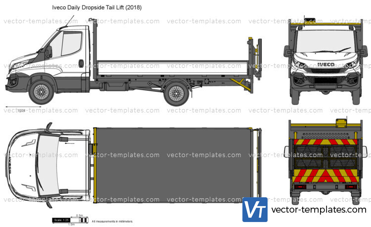 Iveco Daily Dropside Tail Lift