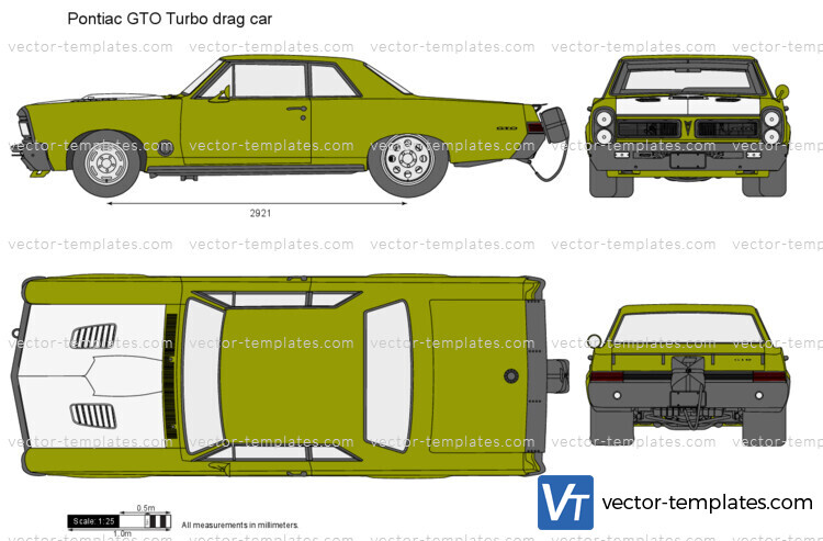 Pontiac GTO Turbo drag car