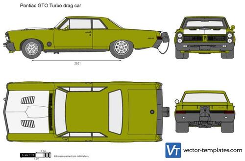 Pontiac GTO Turbo drag car