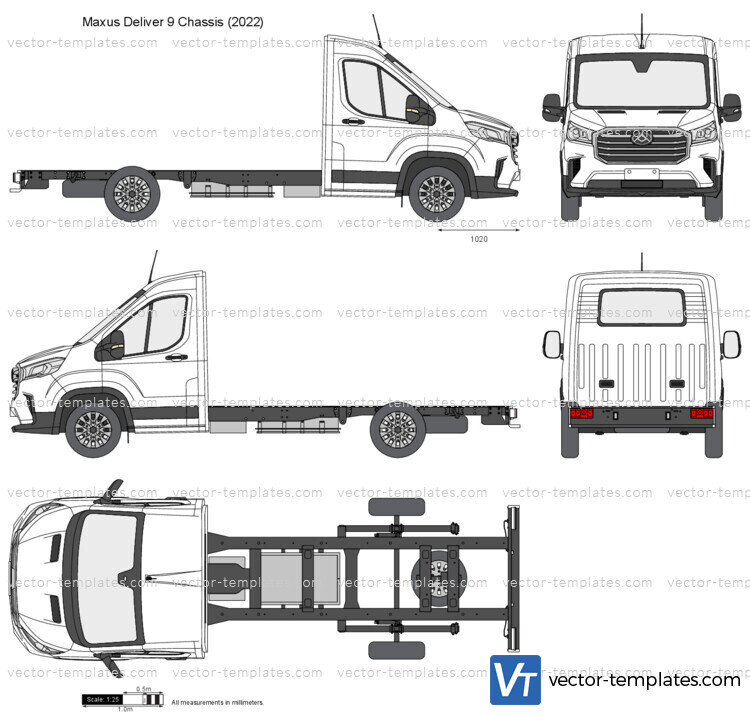 Maxus Deliver9 Chassis