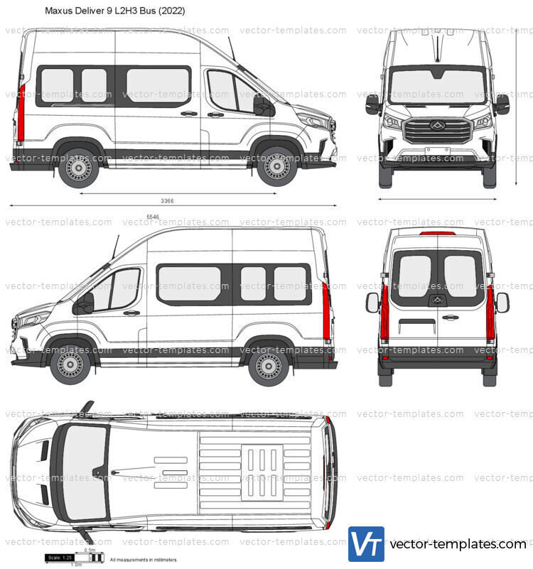 Maxus Deliver9 L2H3 Bus