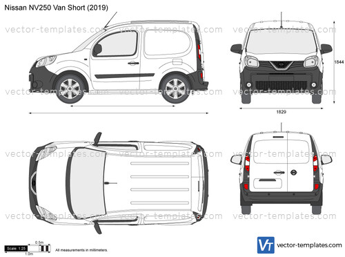Nissan NV250 Van Short
