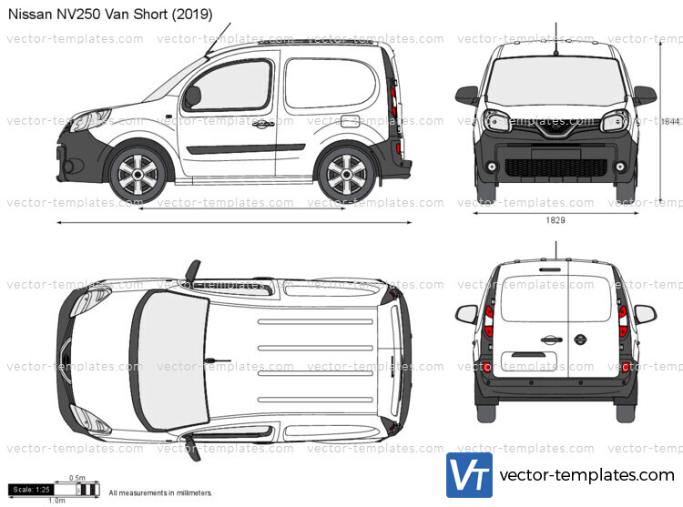 Nissan NV250 Van Short