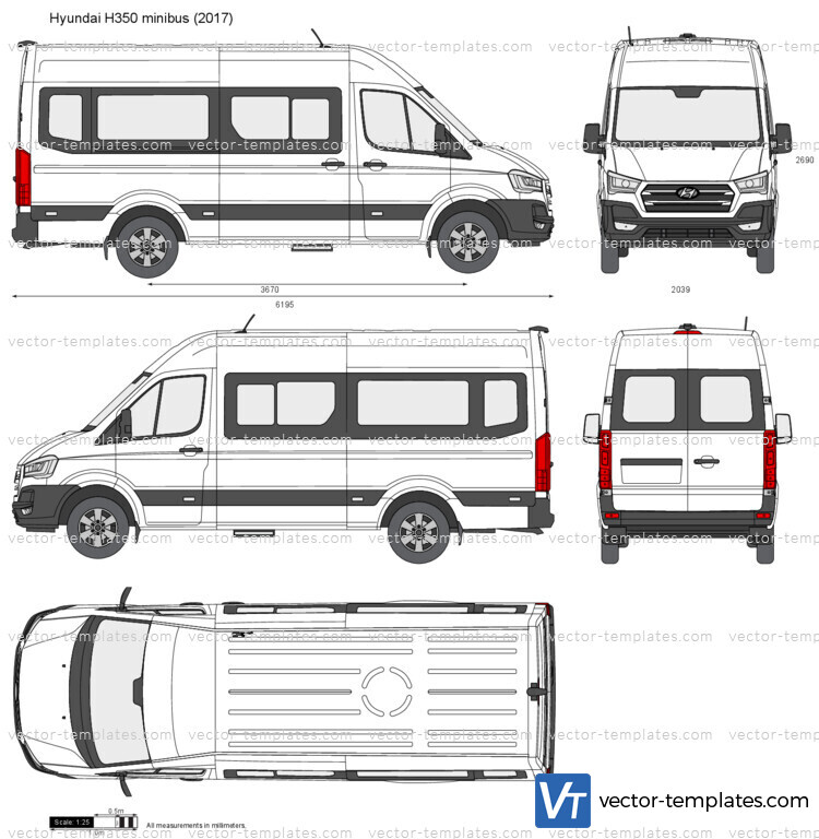 Hyundai H350 minibus