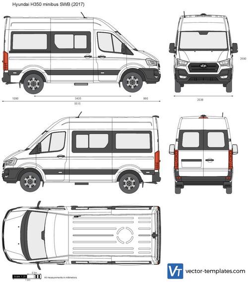 Hyundai H350 minibus SWB