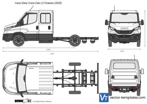 Iveco Daily Crew Cab L2 Chassis