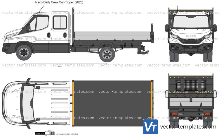 Iveco Daily Crew Cab Tipper