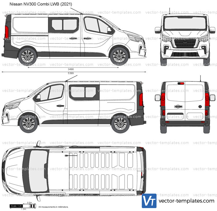 Nissan NV300 Combi LWB