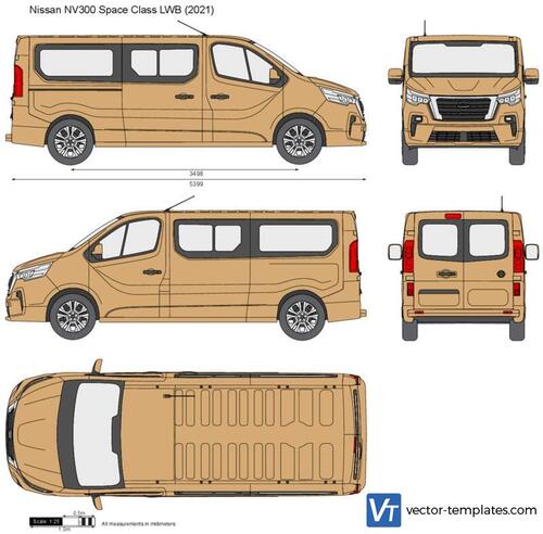 Nissan NV300 Space Class LWB