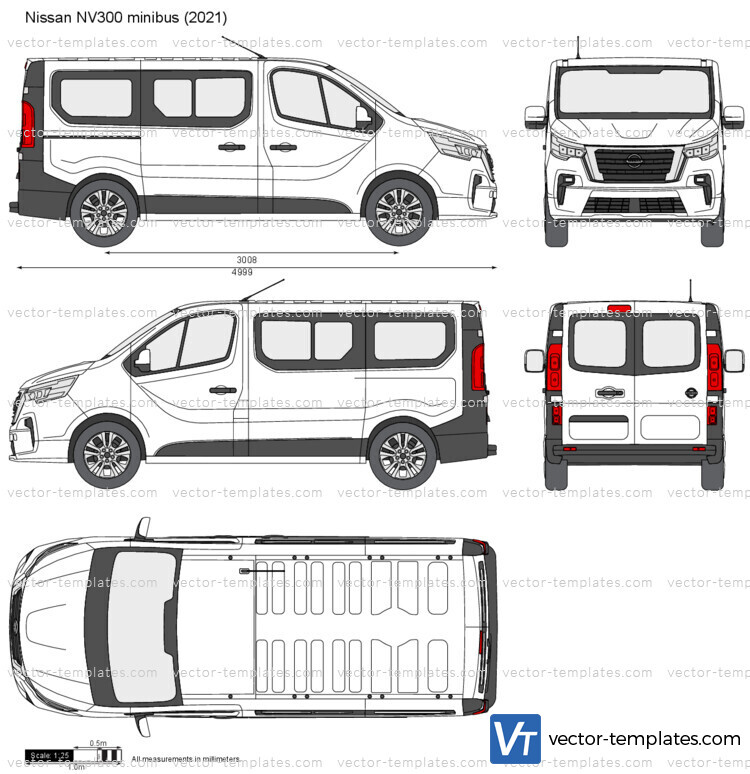 Nissan NV300 minibus