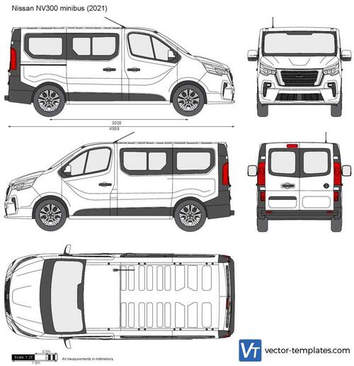 Nissan NV300 minibus