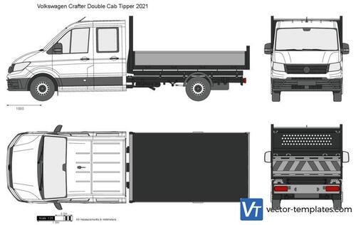 Volkswagen Crafter Double Cab Tipper