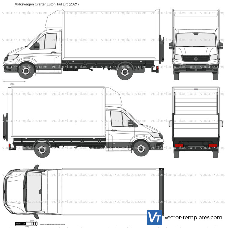 Volkswagen Crafter Luton Tail Lift