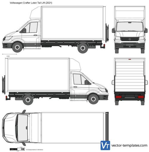 Volkswagen Crafter Luton Tail Lift