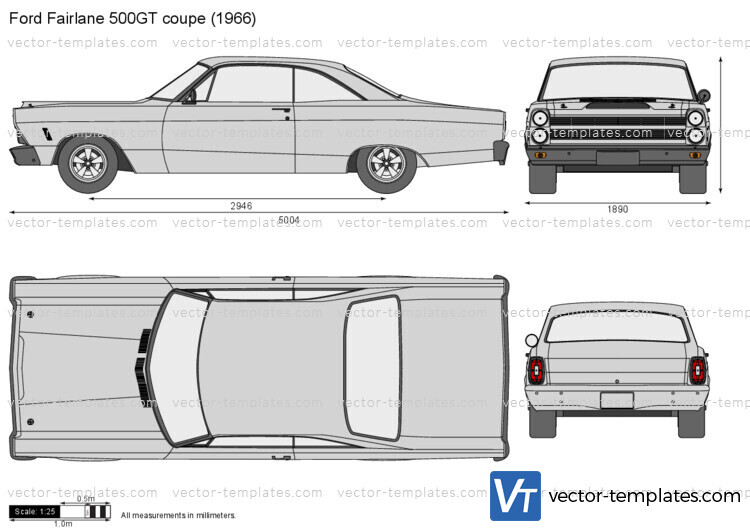 Ford Fairlane 500GT coupe