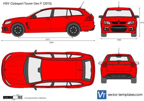 HSV Clubsport Tourer Gen F