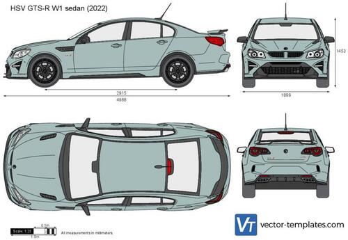 HSV GTS-R W1 sedan
