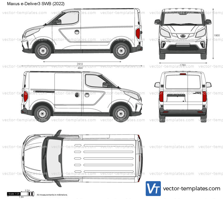 Maxus e-Deliver3 SWB