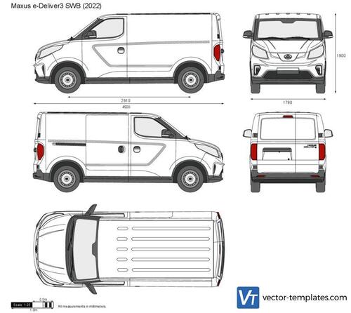 Maxus e-Deliver3 SWB