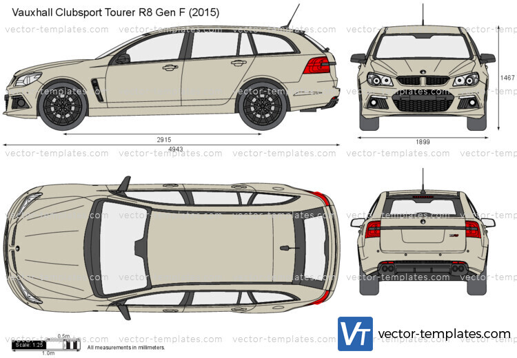 Vauxhall Clubsport Tourer R8 Gen F