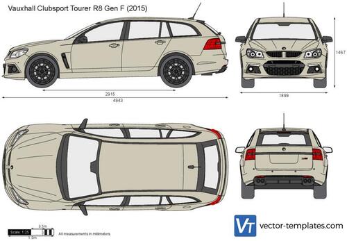 Vauxhall Clubsport Tourer R8 Gen F