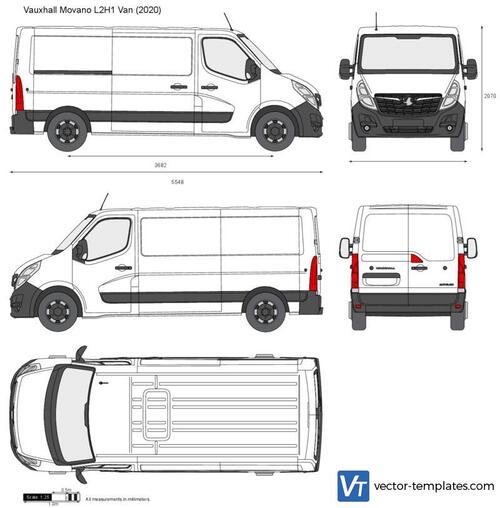 Vauxhall Movano L2H1 Van