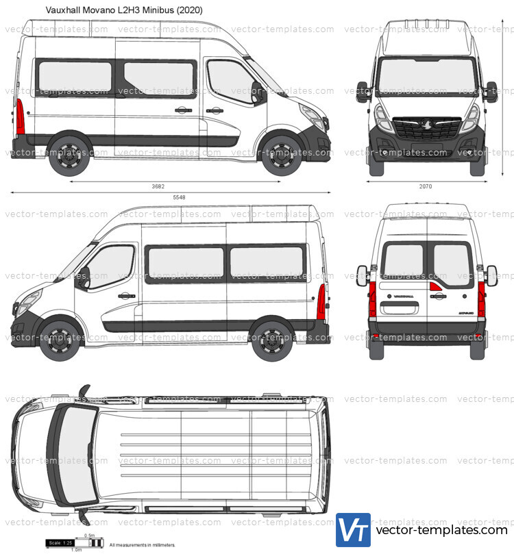 Vauxhall Movano L2H3 Minibus