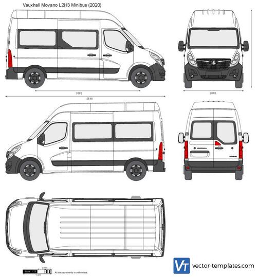 Vauxhall Movano L2H3 Minibus