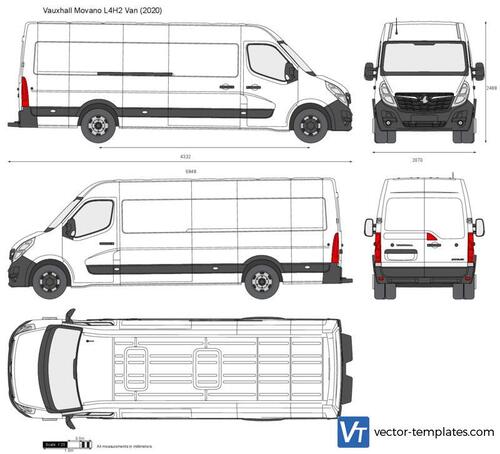 Vauxhall Movano L4H2 Van