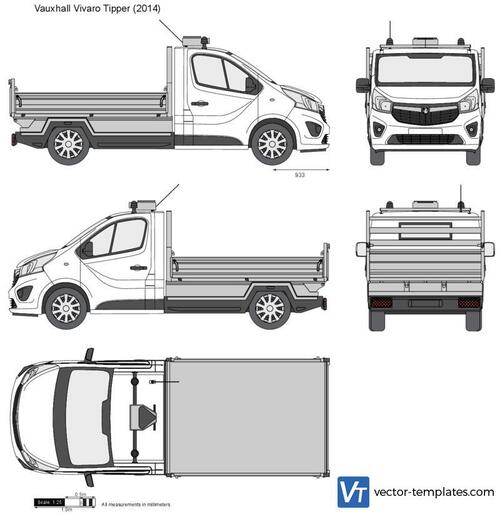 Vauxhall Vivaro Tipper