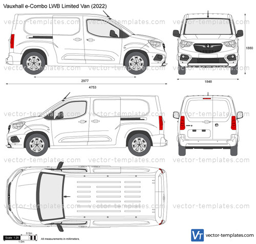 Vauxhall e-Combo LWB Limited Van