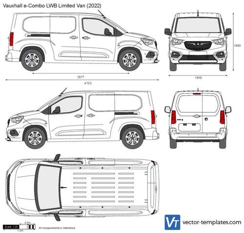 Vauxhall e-Combo LWB Limited Van