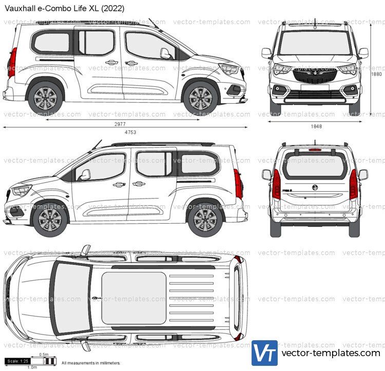 Vauxhall e-Combo Life XL