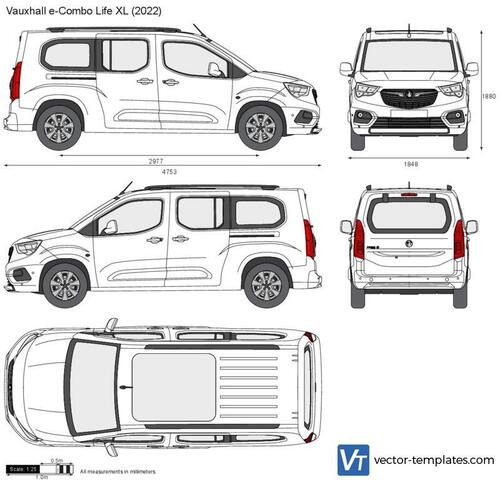 Vauxhall e-Combo Life XL