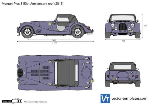 Morgan Plus 8 50th Anniversary roof