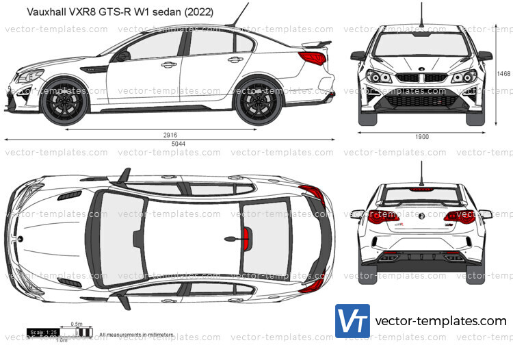 Vauxhall VXR8 GTS-R W1 sedan