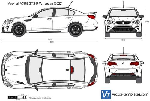 Vauxhall VXR8 GTS-R W1 sedan