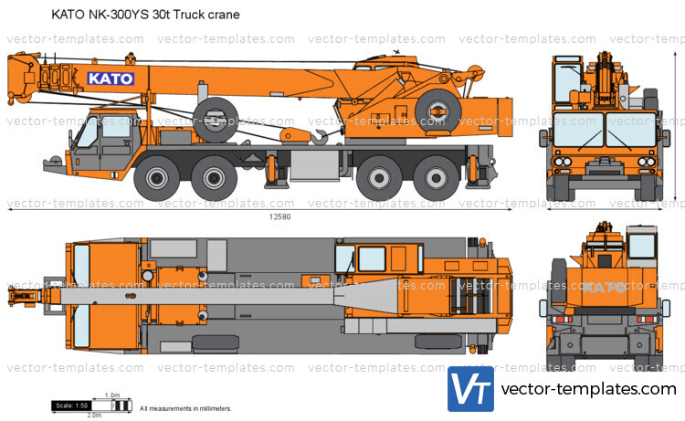 KATO NK-300YS 30t Truck crane