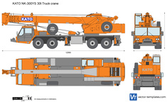 KATO NK-300YS 30t Truck crane