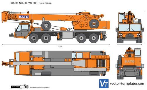 KATO NK-300YS 30t Truck crane