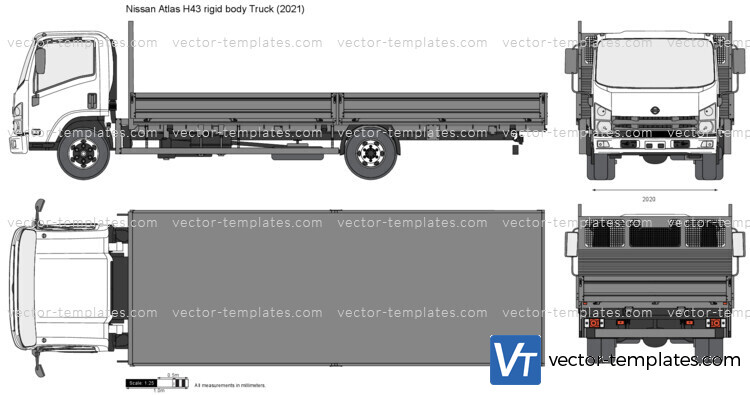 Nissan Atlas H43 rigid body Truck