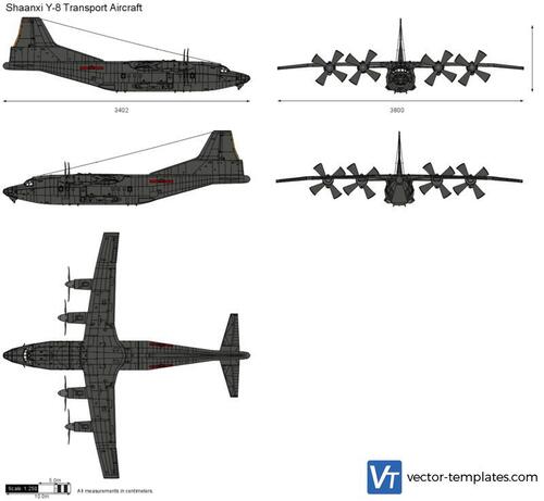 Shaanxi Y-8 Transport Aircraft