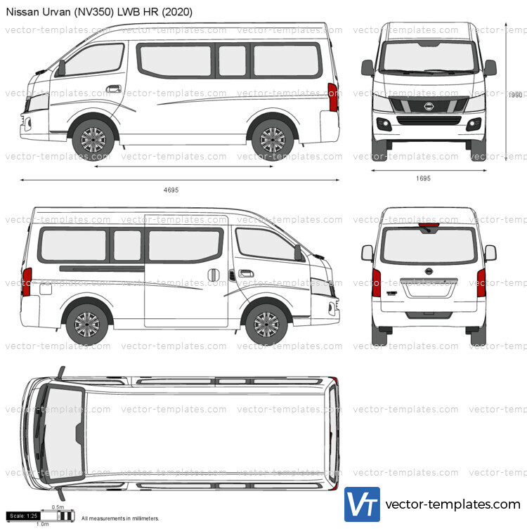 Nissan Urvan (NV350) LWB HR